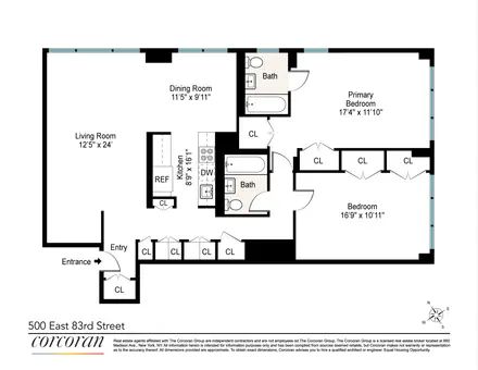 Morad Executive, 500 East 83rd Street, #8J