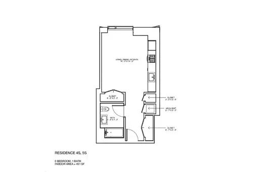 505 West 43rd Street, #5S