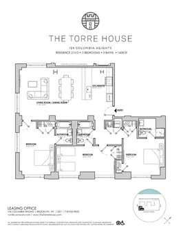 Torre House, 124 Columbia Heights, #210
