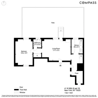 41 West 96th Street, #1B