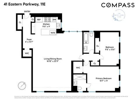 The Copley, 41 Eastern Parkway, #11E