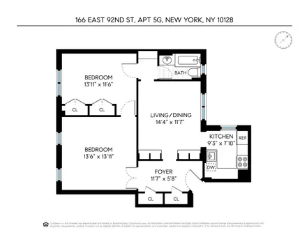 166 East 92nd Street, #5G