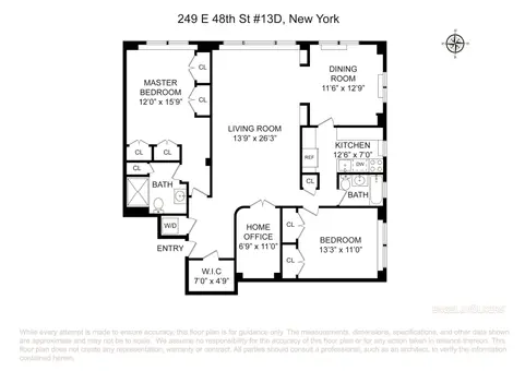 Turtle Bay House, 249 East 48th Street, #13D