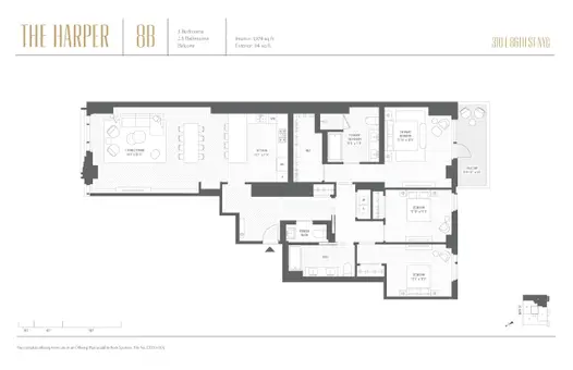 The Harper, 310 East 86th Street, #8B