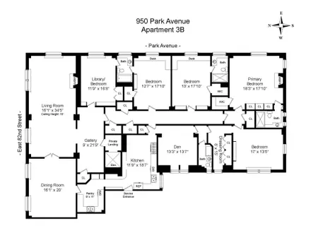 950 Park Avenue, #3B