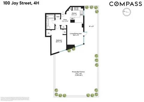 J Condominium, 100 Jay Street, #4H