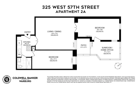 325 West 57th Street, #2A
