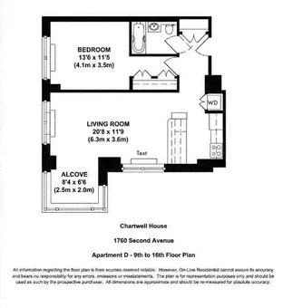 Chartwell House, 1760 Second Avenue, #11D