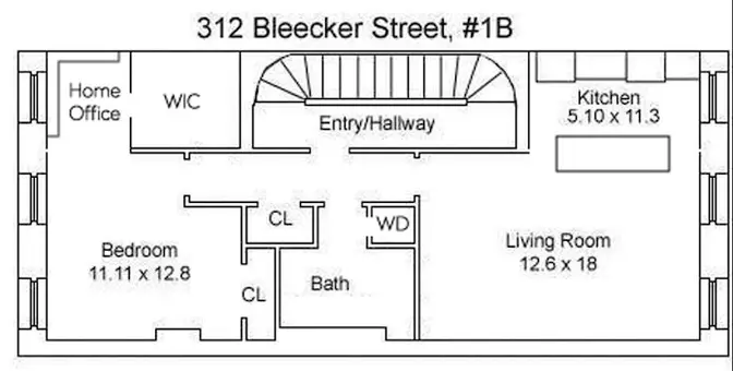 312 Bleecker Street, #1