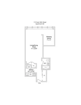 110 East 36th Street, #4D