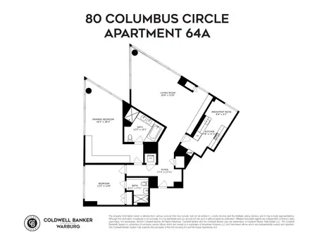 Residences at the Mandarin Oriental, 80 Columbus Circle, #64A