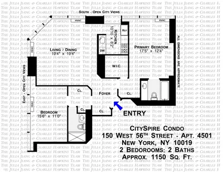 CitySpire, 150 West 56th Street, #4501