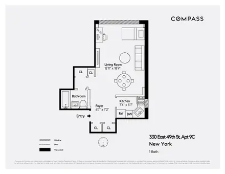 Beekman East, 330 East 49th Street, #9C