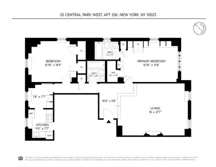 The Century, 25 Central Park West, #25K