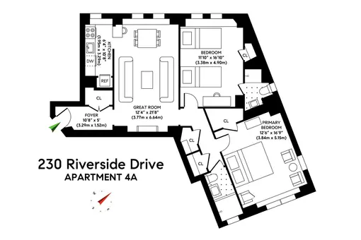 230 Riverside Drive, #4A