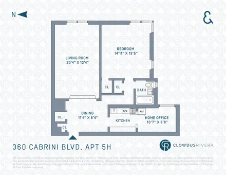 360 Cabrini Boulevard, #5H