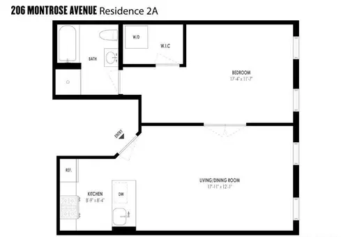 Montrose Flats Condominium, 206 Montrose Avenue, #2A