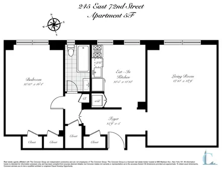 245 East 72nd Street, #5F