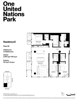 One United Nations Park, 695 First Avenue, #40E