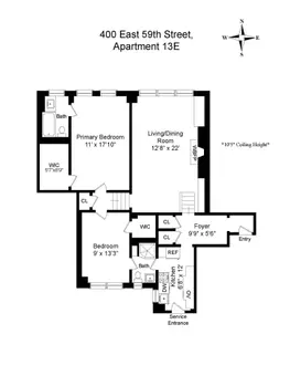 400 East 59th Street, #13E