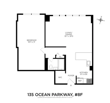 135 Ocean Parkway, #8F