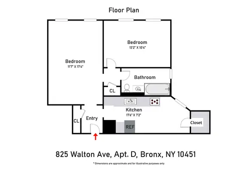 825 Walton Avenue, #D