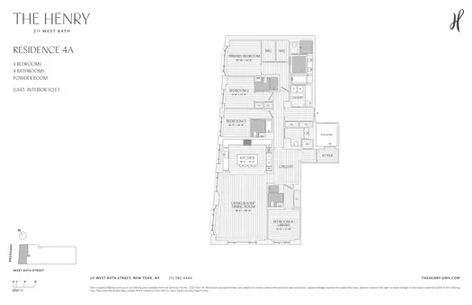 The Henry, 211 West 84th Street, #4A