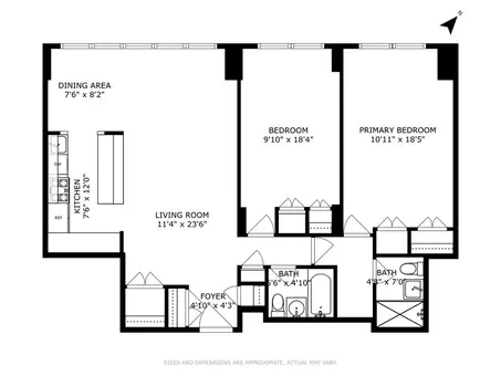 River Point Towers, 555 Kappock Street, #17G