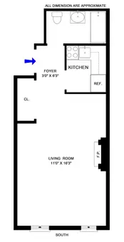 437 West 48th Street, #4D