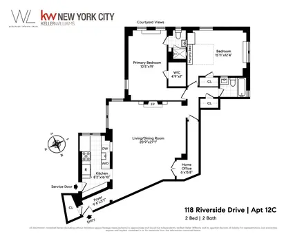 118 Riverside Drive, #12C