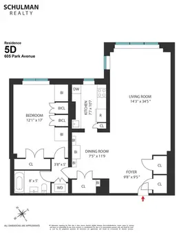 605 Park Avenue, #5D