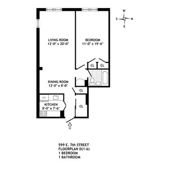 599 East 7th Street, #5D