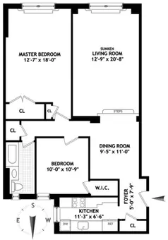 The Pembroke, 357 West 55th Street, #3H