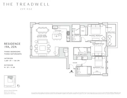 The Treadwell, 249 East 62nd Street, #19A