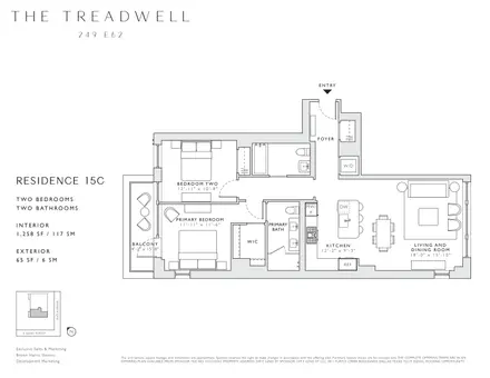 The Treadwell, 249 East 62nd Street, #15C