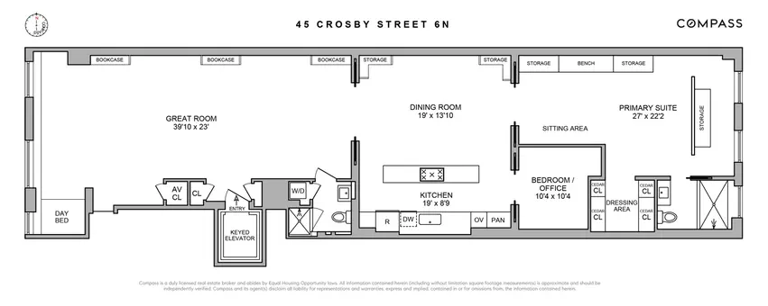 45 Crosby Street, #6N