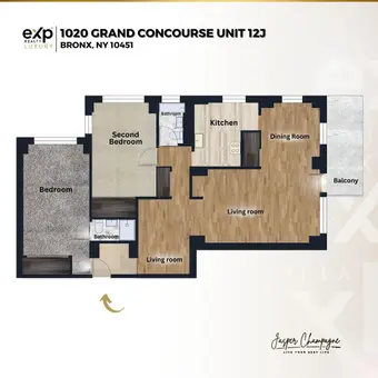 Concourse Towers, 1020 Grand Concourse, #12J