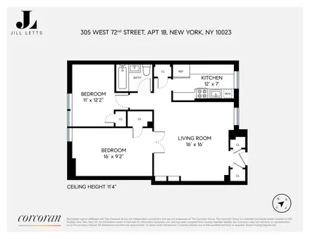 305 West 72nd Street, #1B