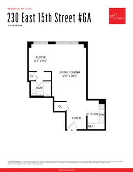 The Rutherford, 230 East 15th Street, #6A