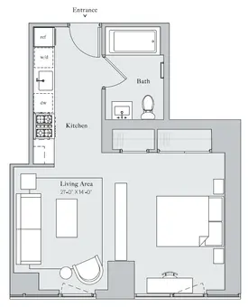 North Park Tower, 1399 Park Avenue, #15C