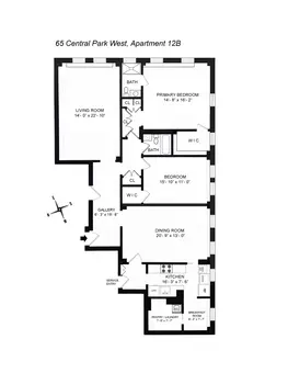 65 Central Park West, #12B