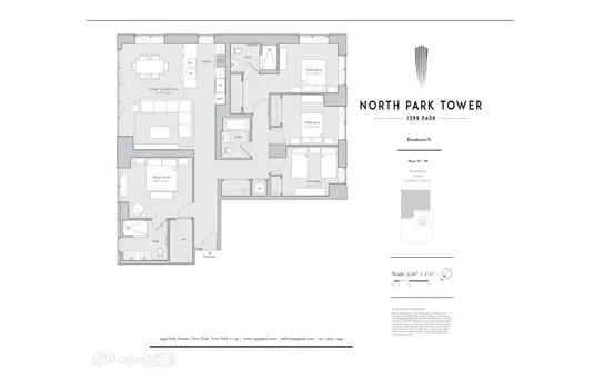North Park Tower, 1399 Park Avenue, #17B