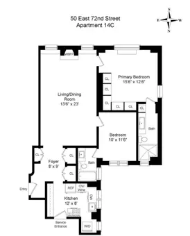 50 East 72nd Street, #14C