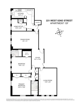 The Rousseau, 221 West 82nd Street, #15F