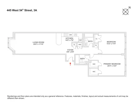 Lloyd 54, 445 West 54th Street, #3A