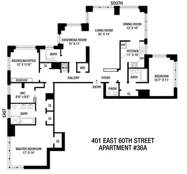 Bridge Tower Place, 401 East 60th Street, #36A