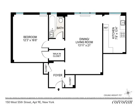 150 West 55th Street, #9E