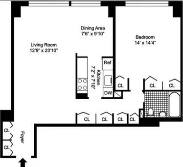 Gramercy Park Towers, 205 Third Avenue, #4W