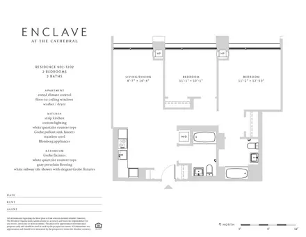 Enclave At The Cathedral, 400 West 113th street, #1102