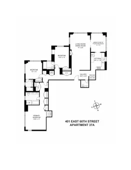 Bridge Tower Place, 401 East 60th Street, #37A